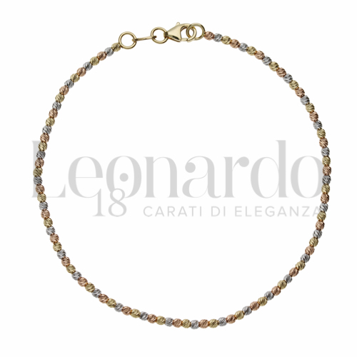 Lunghezza 18 cm in Oro Giallo, Oro Bianco e Oro Rosa da 3,1gr.