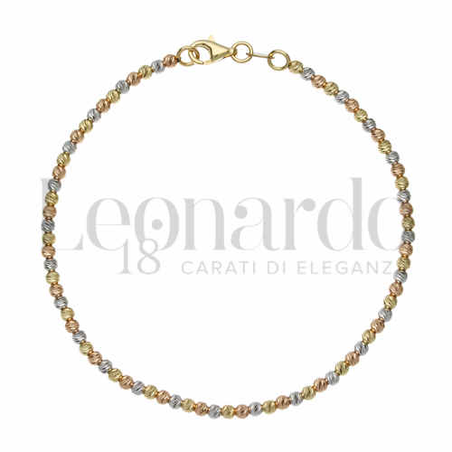 Lunghezza 19 cm in Oro Giallo, Oro Bianco e Oro Rosa da 4,4gr.