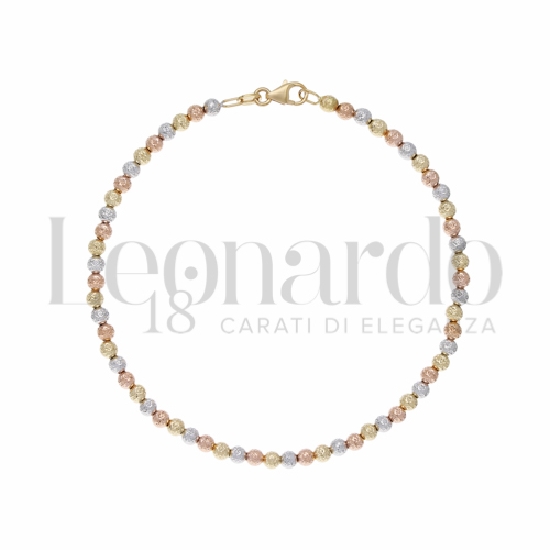Lunghezza 21 cm in Oro Giallo, Oro Bianco e Oro Rosa da 2,4gr.