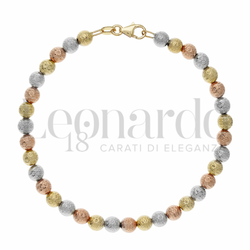 Lunghezza 21 cm in Oro Giallo, Oro Bianco e Oro Rosa da 3,7gr.