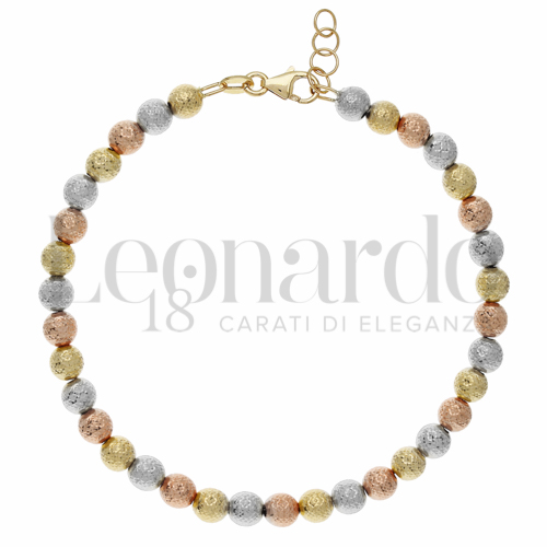 Lunghezza 18 + 2 cm in Oro Giallo, Oro Bianco e Oro Rosa da 3,4gr.