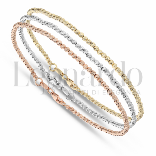 2,00 mm in Oro Giallo, Oro Bianco e Oro Rosa da 9gr.