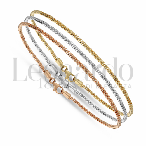 Filo 25 in Oro Giallo, Oro Bianco e Oro Rosa da 6,8gr.