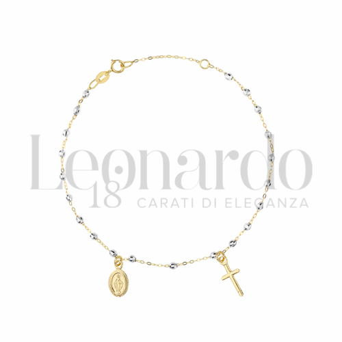 2,50 mm Diametro sfere o lunghezza in Oro Giallo e Oro Bianco da 2,3gr.