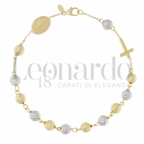 6 mm Diametro sfere o lunghezza in Oro Giallo e Oro Bianco da 5gr.