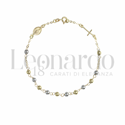 4 mm Diametro sfere o lunghezza in Oro Giallo e Oro Bianco da 2,7gr.