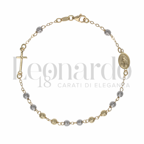 4 mm Diametro sfere o lunghezza in Oro Giallo e Oro Bianco da 3,5gr.