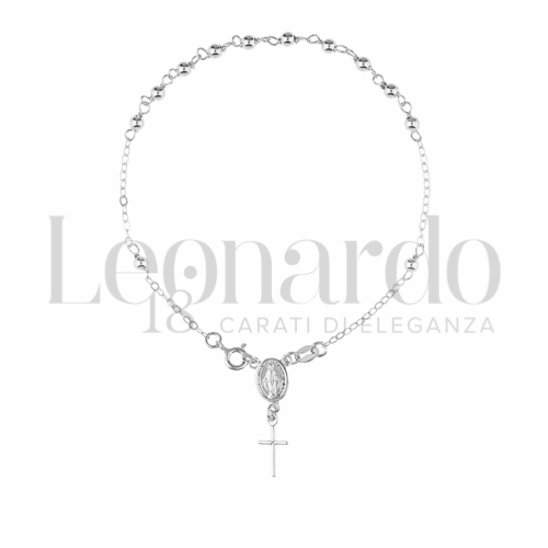 3 mm Diametro sfere o lunghezza in Oro Bianco da 2,9gr.