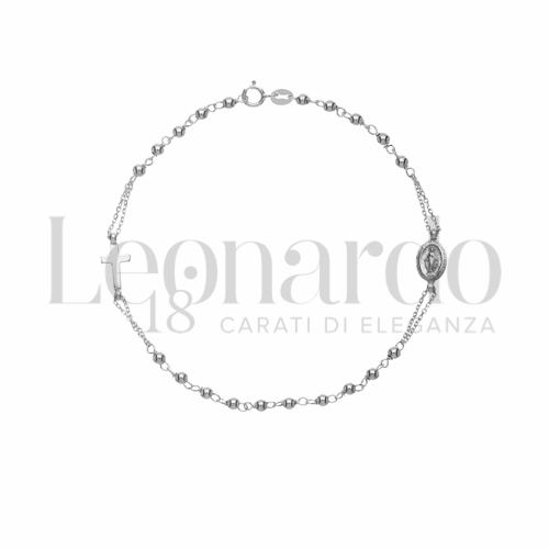 2,50 mm Diametro sfere o lunghezza in Oro Bianco da 2,2gr.