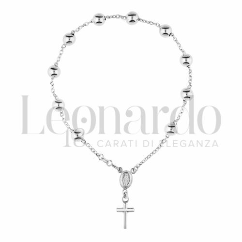 6 mm Diametro sfere o lunghezza in Oro Bianco da 4,9gr.