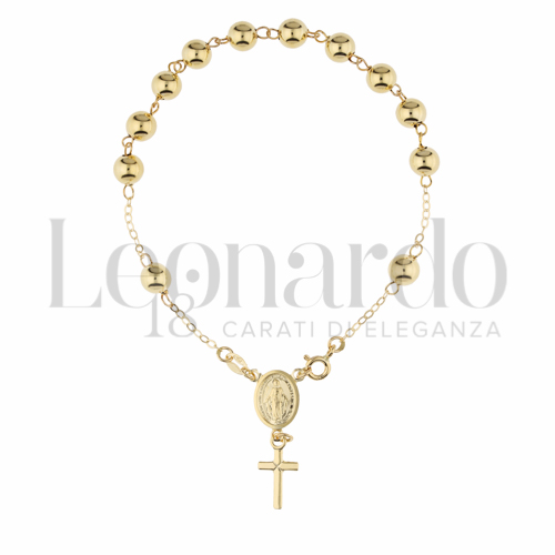 6 mm Diametro sfere o lunghezza in Oro Giallo da 4,6gr.