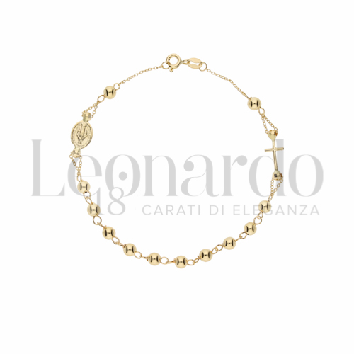 4 mm Diametro sfere o lunghezza in Oro Giallo da 2,7gr.