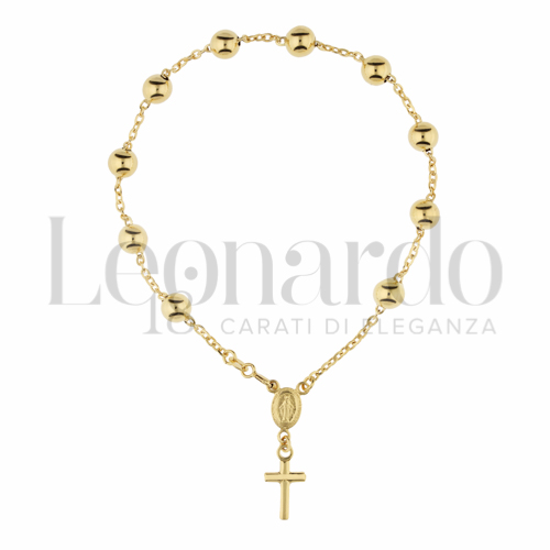 6 mm Diametro sfere o lunghezza in Oro Giallo da 4,9gr.
