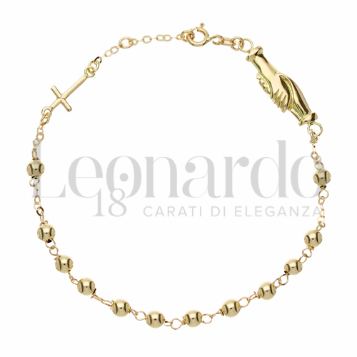 4 mm Diametro sfere o lunghezza in Oro Giallo da 3,6gr.