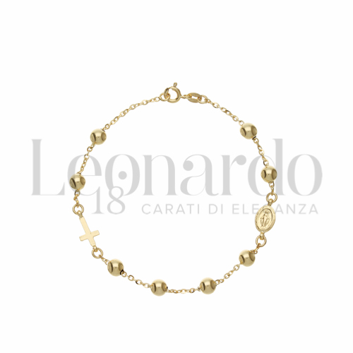 5 mm Diametro sfere o lunghezza in Oro Giallo da 2,8gr.