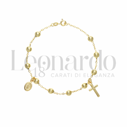 5 mm Diametro sfere o lunghezza in Oro Giallo da 3,5gr.