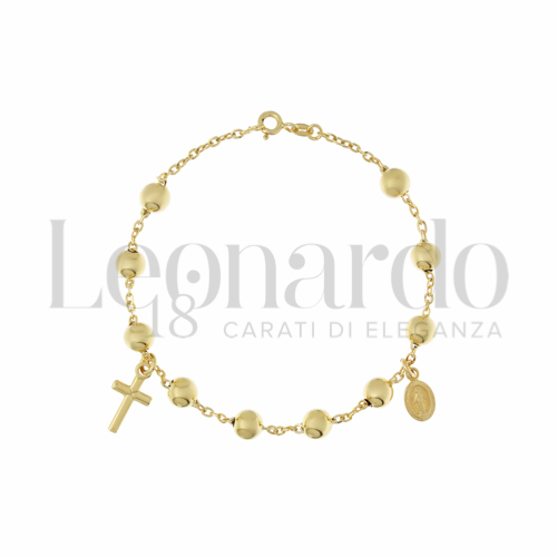 6 mm Diametro sfere o lunghezza in Oro Giallo da 4,9gr.