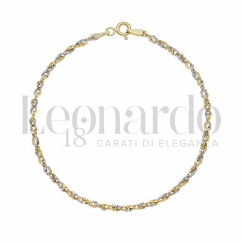 Filo 30 in Oro Giallo e Oro Bianco da 1,1gr.