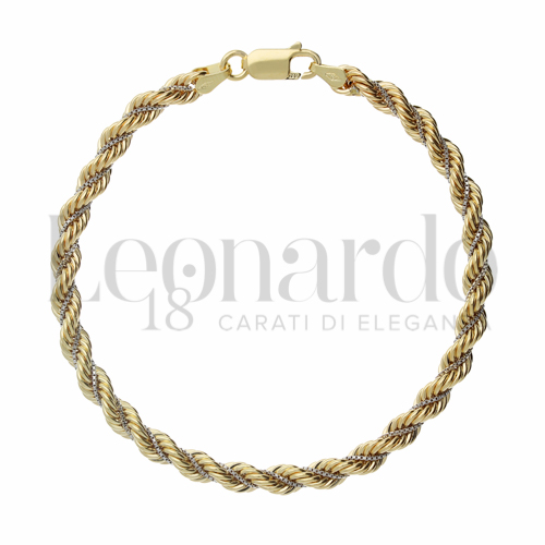 Filo 80 in Oro Giallo e Oro Bianco da 6,3gr.