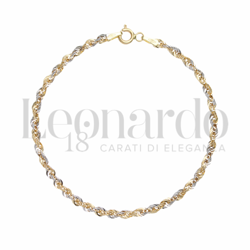 Filo 30 in Oro Giallo e Oro Bianco da 1,3gr.