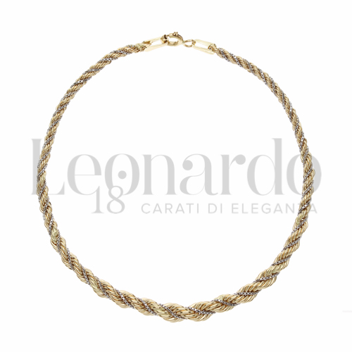 1° Misura in Oro Giallo e Oro Bianco da 3,4gr.