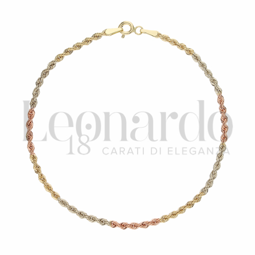 Filo 40 in Oro Giallo, Oro Bianco e Oro Rosa da 1,4gr.
