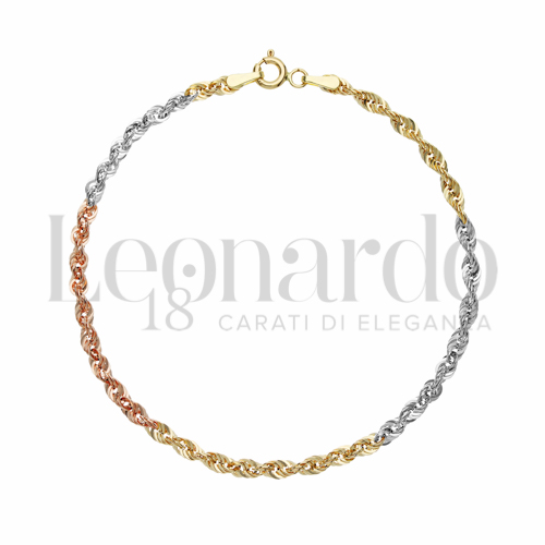 Filo 30 in Oro Giallo, Oro Bianco e Oro Rosa da 1,2gr.
