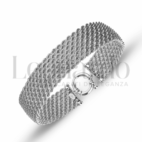 8 File in Oro Bianco da 12,2gr.