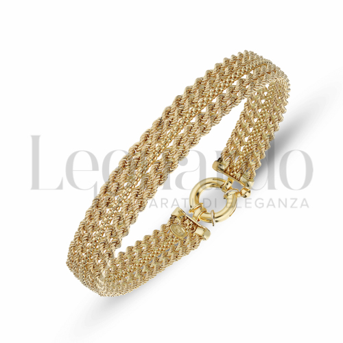 4 File in Oro Giallo da 9,5gr.