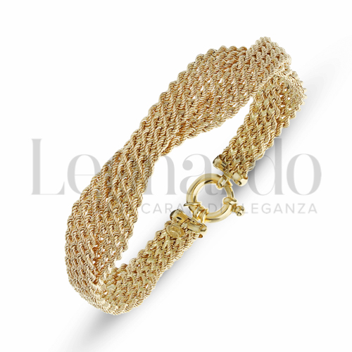 4 File in Oro Giallo da 11,4gr.