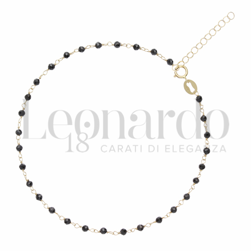 con Spinelli in Oro Giallo da 1,4gr.