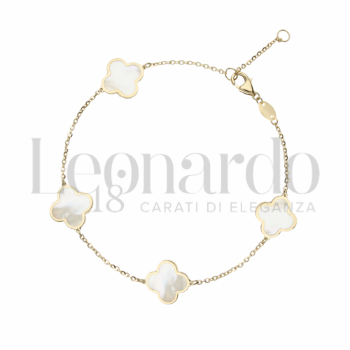 21 cm con riduzione a 19 cm con Madreperla in Oro Giallo da 2,4gr.