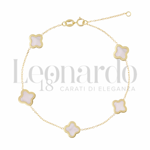 19 cm con riduzione a 17 cm con Madreperla in Oro Giallo da 2,6gr.