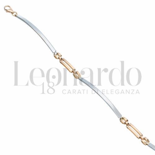 in Oro Bianco e Oro Rosa da 3,9gr.