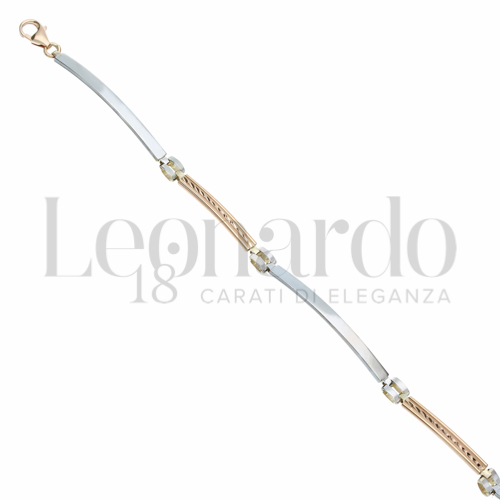 in Oro Bianco e Oro Rosa da 3,5gr.