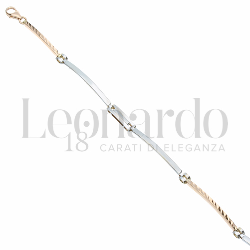 in Oro Bianco e Oro Rosa da 3,7gr.