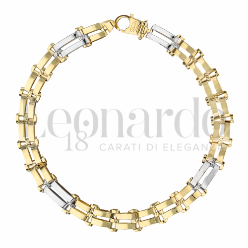 in Oro Giallo e Oro Bianco da 8,8gr.