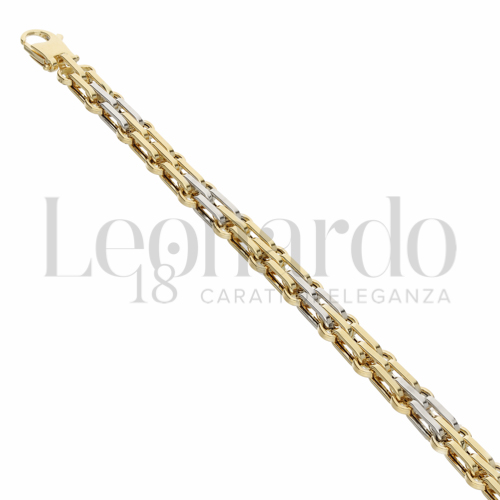 Larghezza: 4,00 mm in Oro Giallo e Oro Bianco da 8,3gr.