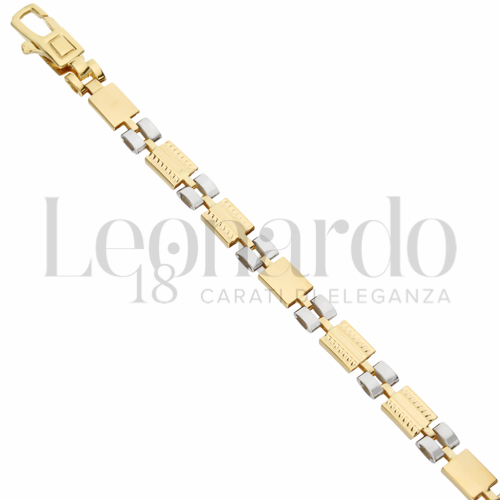 in Oro Giallo e Oro Bianco da 8gr.
