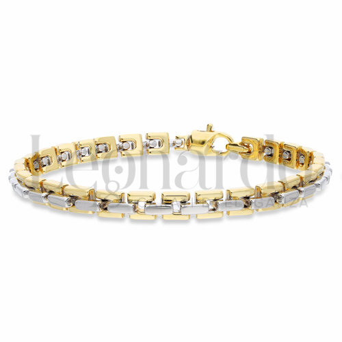 in Oro Giallo e Oro Bianco da 18,8gr.