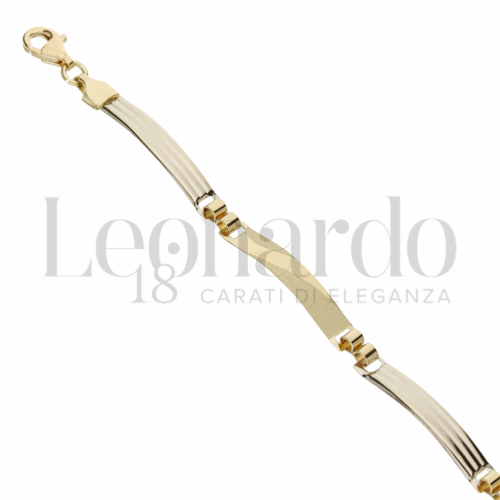 1° Misura in Oro Giallo e Oro Bianco da 3,4gr.