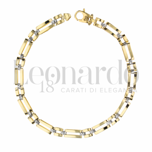 in Oro Giallo e Oro Bianco da 6,7gr.