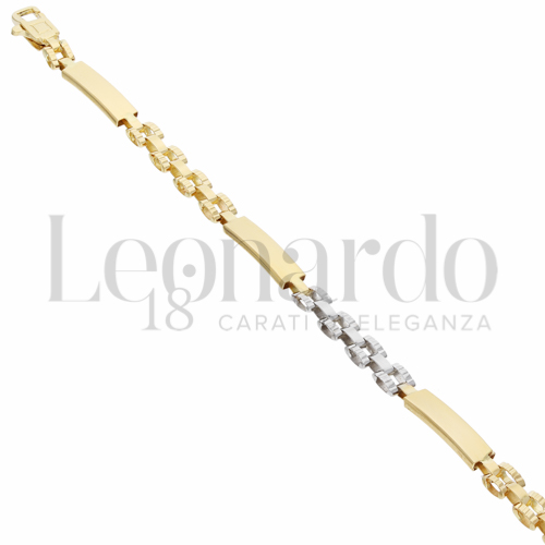 in Oro Giallo e Oro Bianco da 5,5gr.