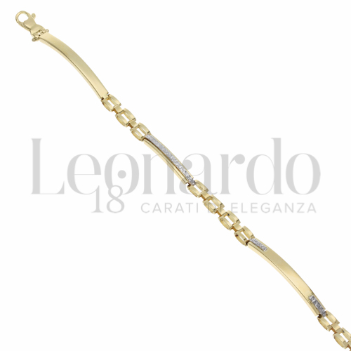 in Oro Giallo e Oro Bianco da 5,6gr.