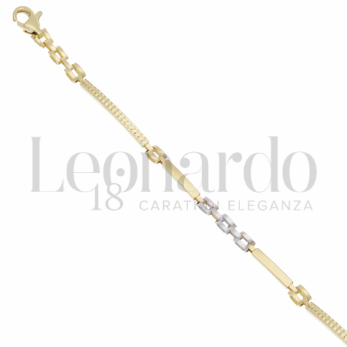 in Oro Giallo e Oro Bianco da 3,6gr.