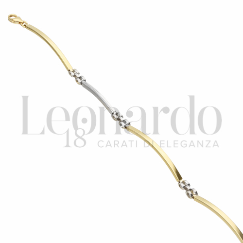 in Oro Giallo e Oro Bianco da 3,6gr.