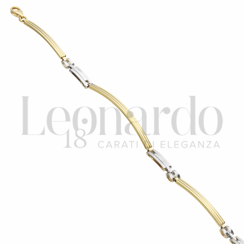 in Oro Giallo e Oro Bianco da 4,1gr.