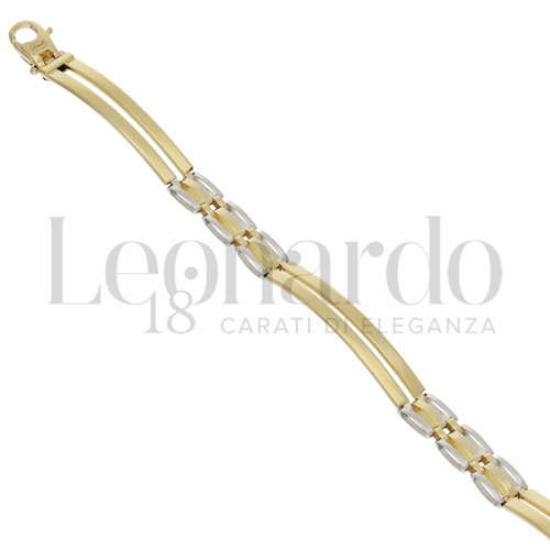 in Oro Giallo e Oro Bianco da 7,4gr.