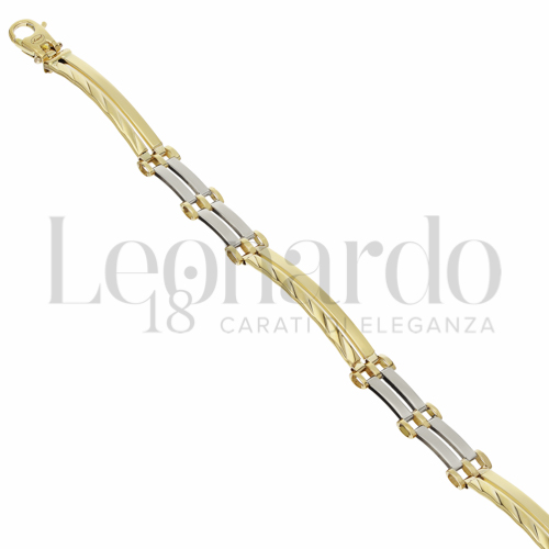 in Oro Giallo e Oro Bianco da 8gr.