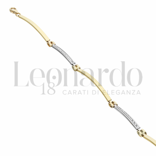 in Oro Giallo e Oro Bianco da 3,5gr.